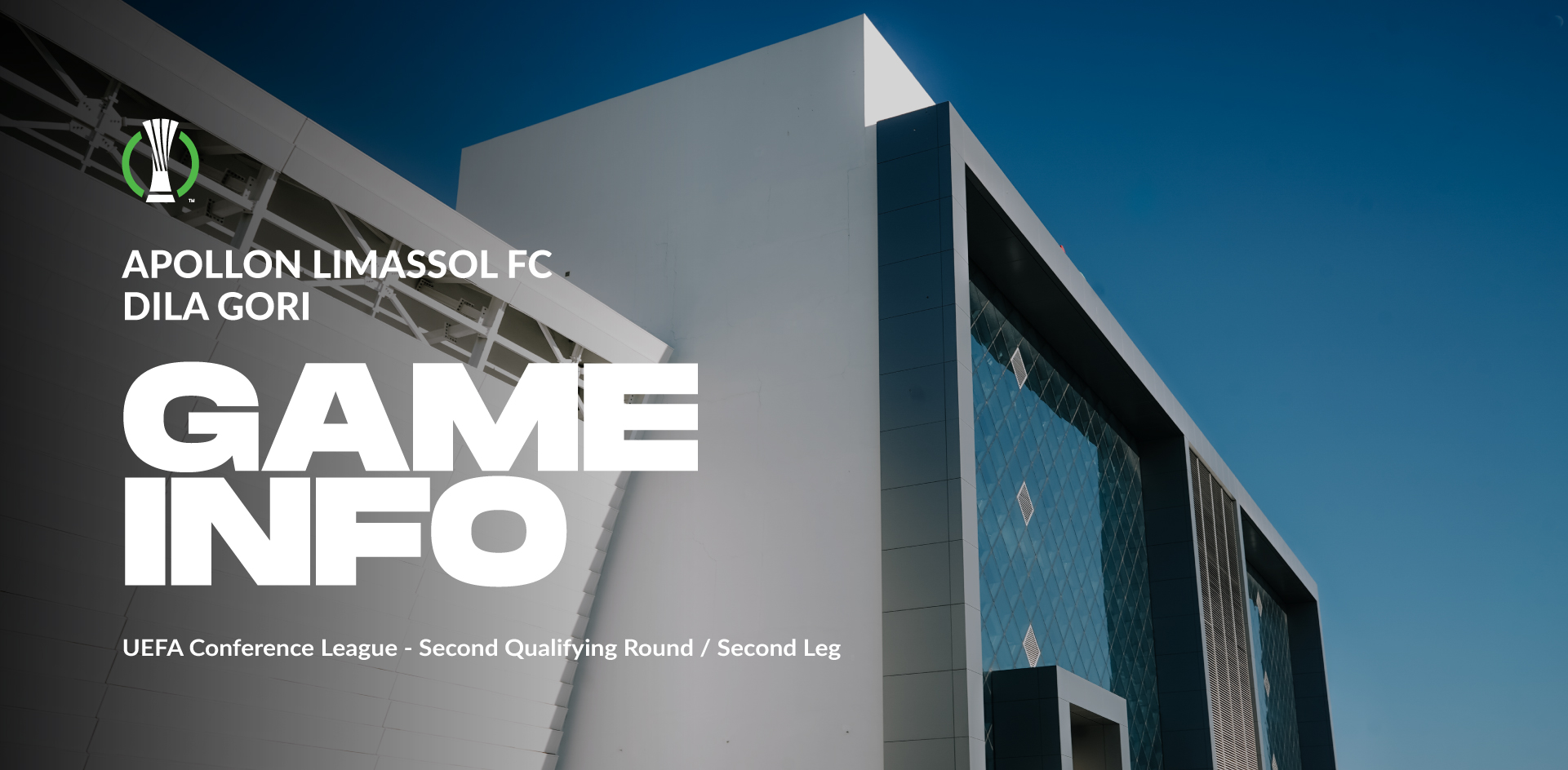 Important information for tonight's match Apollon - | Dila Gori